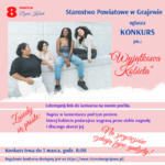 plakat: konkurs pn.: Wyjątkowa Kobieta