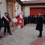 mł. bryg. Arkadiusz Lichota, poczet sztandarowy KP PSP w Grajewie.jpg