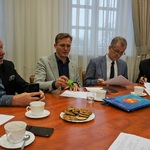 3. Od lewej - Czesław Ołdakowski, Krzysztof Milewski, Tomasz Cebeliński i Jan Julian Połonowicz.jpg